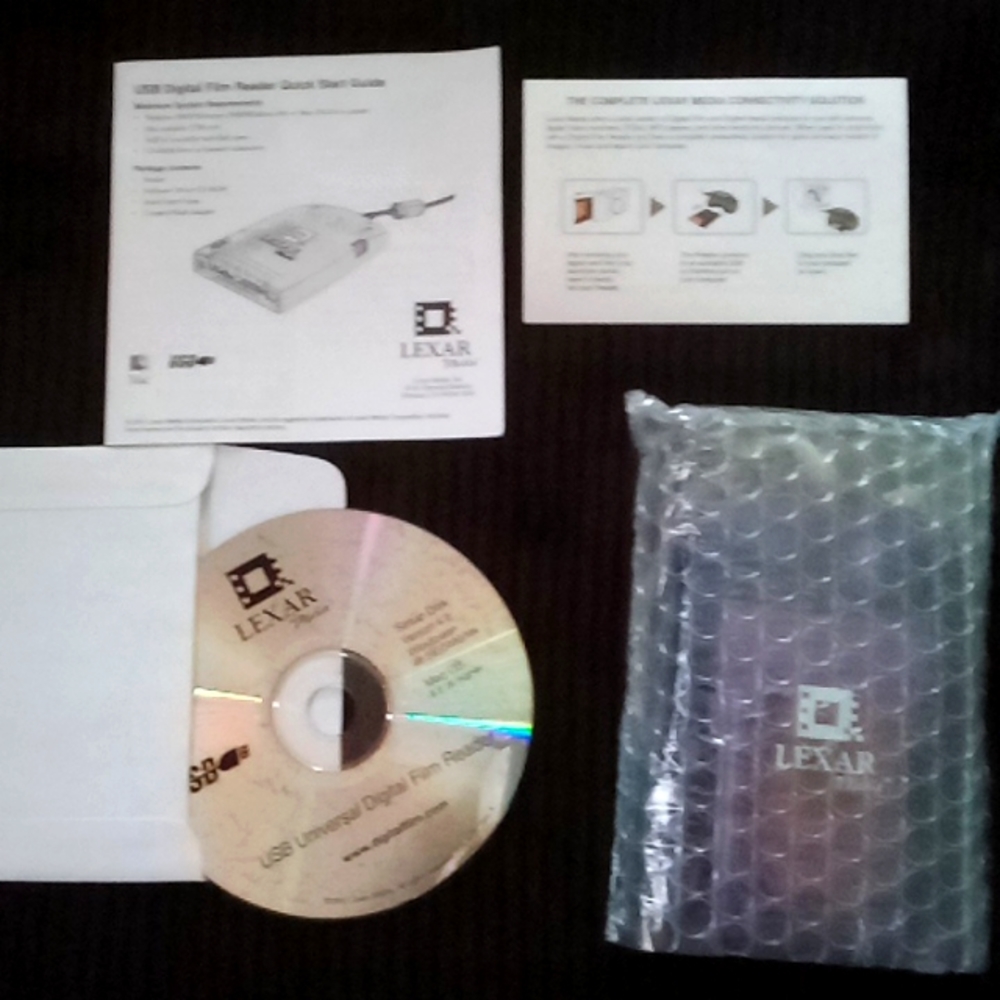 Lexar digital film reader